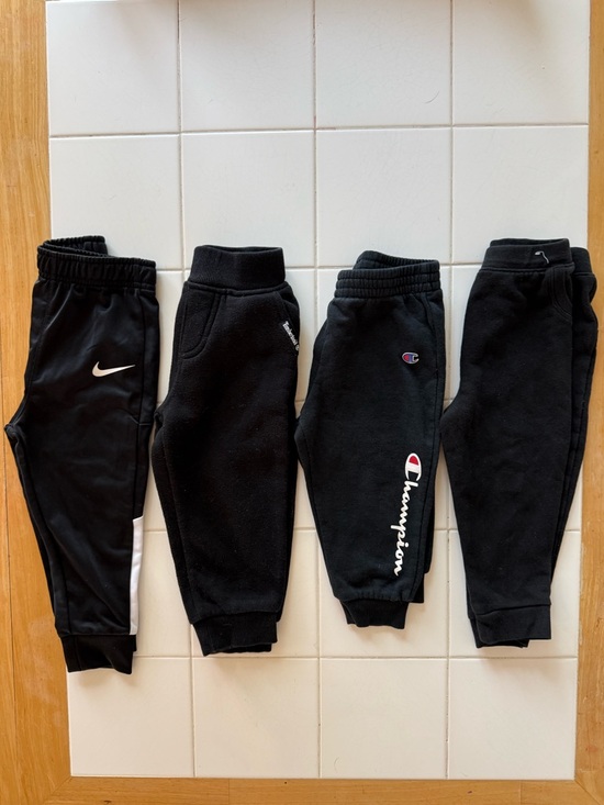 Nike Other - Toddler Baby Boy 24 month Lot Black Athletic Sweatpants Nike Champion Timberland